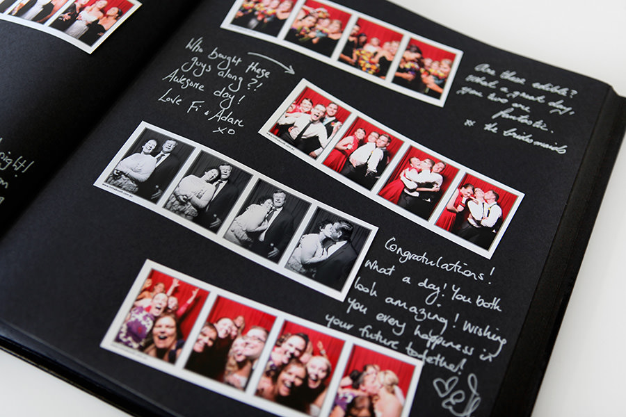 Studio quality guest books are included with all private events.